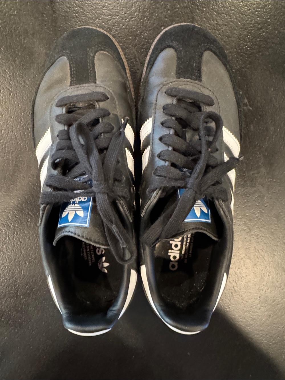 adidas Black and White Classic Low-Top Sneakers